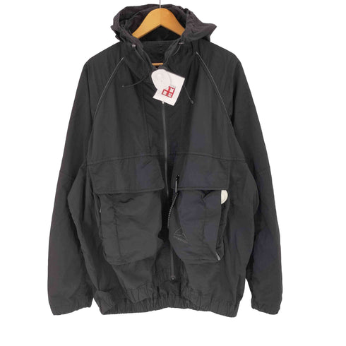 アンドワンダー and wander ROA garment dye nylon hooded jacket ナイロンフーデッド ジャケット メンズ L