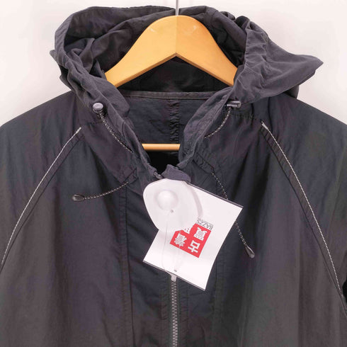 アンドワンダー and wander ROA garment dye nylon hooded jacket ナイロンフーデッド ジャケット メンズ L