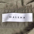 GALENA パールボタンオーガンジー切替ドルマンブラウス レディース JPN:38