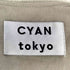 CYAN TOKYO フレンチリネンフリル ノーカラーブルゾン レディース FREE