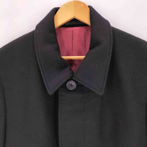 Delu Hombre デル・オンブレ ウール カシミヤ混 コート メンズ LL
