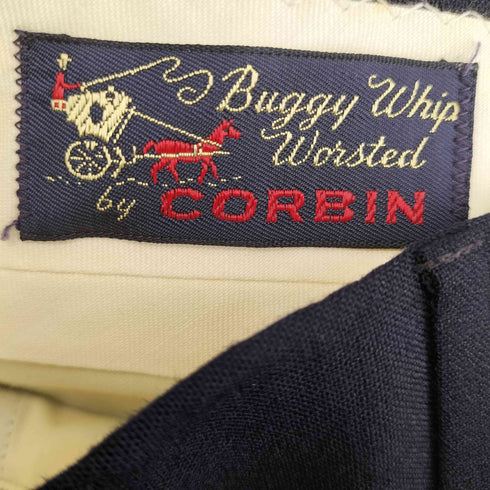corbin talonジップ スラックス メンズ