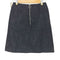メゾンキツネ MAISON KITSUNE ZIPPED SKIRT フロントジップ デニムスカート レディース JPN:34