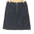 メゾンキツネ MAISON KITSUNE ZIPPED SKIRT フロントジップ デニムスカート レディース JPN:34