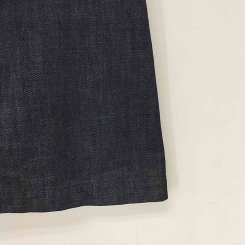 メゾンキツネ MAISON KITSUNE ZIPPED SKIRT フロントジップ デニムスカート レディース JPN:34