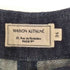 メゾンキツネ MAISON KITSUNE ZIPPED SKIRT フロントジップ デニムスカート レディース JPN:34