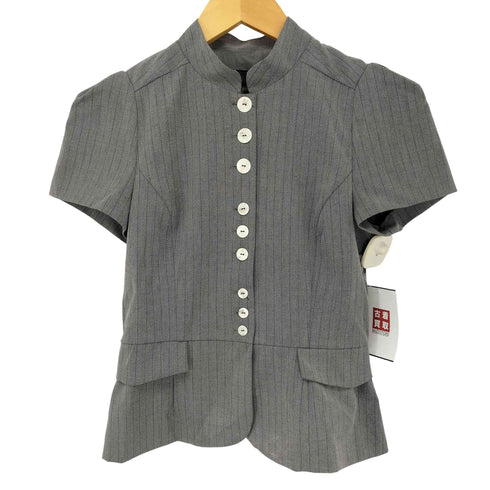 ザラ ZARA ボタン付きピンストライプトップス レディース JPN:XS