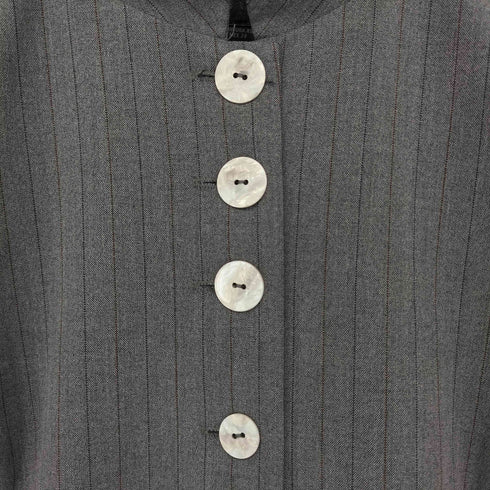 ザラ ZARA ボタン付きピンストライプトップス レディース JPN:XS