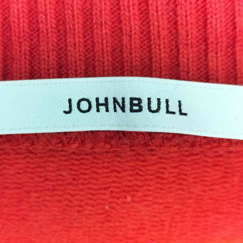 ジョンブル Johnbull コットン リブ 裏毛 ボックス プルオーバー レディース FREE