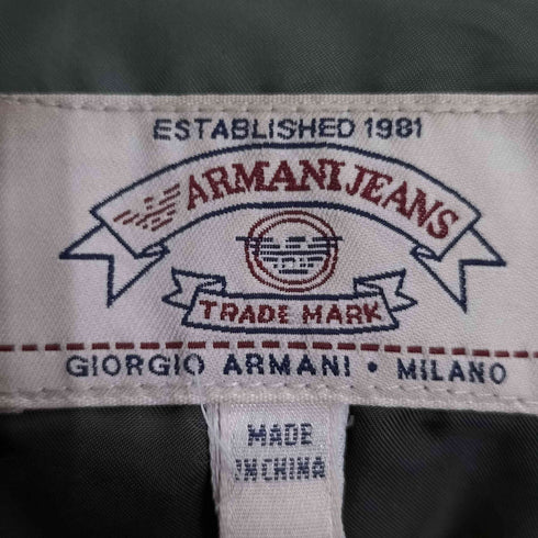 アルマーニジーンズ ARMANI JEANS 90~00S ライナー付き 4P ナイロンジャケット メンズ EUR:44