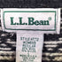 エルエルビーン L.L.Bean 90S USA製 ウール ナイロン ノルディック フェアアイル柄 チロリアン カーディガン レディース L