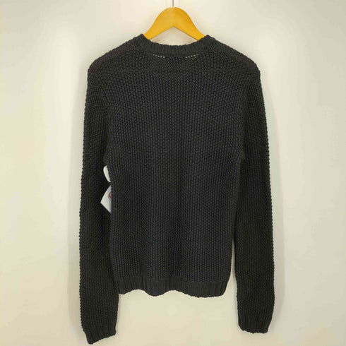 エンポリオアルマーニ EMPORIO ARMANI ドッキングデザイン プルオーバー ローゲージ ニット メンズ EUR:48