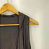 カルバンクラインジーンズ Calvin Klein Jeans レーヨン ノースリーブ ボーダー 切り替え フーディ Y2K メンズ import:M