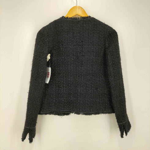 アンテプリマ ANTEPRIMA ノーカラー ツイード ジャケット セットアップ レディース