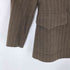 マックスマーラ MAX MARA MADE IN ITALY virgin wool 100% イタリア製 白タグ ストライプ バージン ウール テーラード ジャケット レディース EUR:40