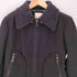 ディーゼル DIESEL 90-00S OLD 裏地 キルティング 立体 パターン ダブル ジップ ギミック ウール ブルゾン ジャケット ブラック Y2K Archive アーカイブ メンズ import:S