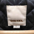 ディーゼル DIESEL 90-00S OLD 裏地 キルティング 立体 パターン ダブル ジップ ギミック ウール ブルゾン ジャケット ブラック Y2K Archive アーカイブ メンズ import:S