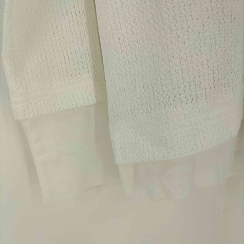 CYAN TOKYO チュールレイヤーモザイクスリットTOPS レディース JPN:36