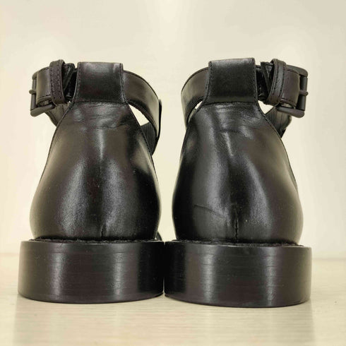 アンドゥムルメステール Ann DEMEULEMEESTER レザー ストラップ サンダル レディース 36 1/2