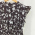 ナチュラルビューティーベーシック NATURAL BEAUTY BASIC ボタニカル柄 ノースリーブ プリーツ ワンピース レディース JPN:M