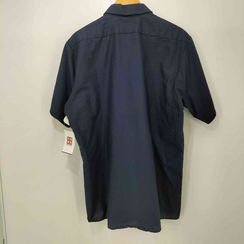 レッドキャップ RED KAP ワッペン ワーク 半袖 シャツ メンズ JPN:L