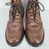 トリッカーズ Trickers MOLTON モルトン ウイングチップ メダリオン レースアップ カントリーブーツ メンズ UK:8.5