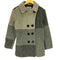 ハリスツイード Harris Tweed ウール ヘリンボーン パッチワーク ダブル Pコート メンズ import:S