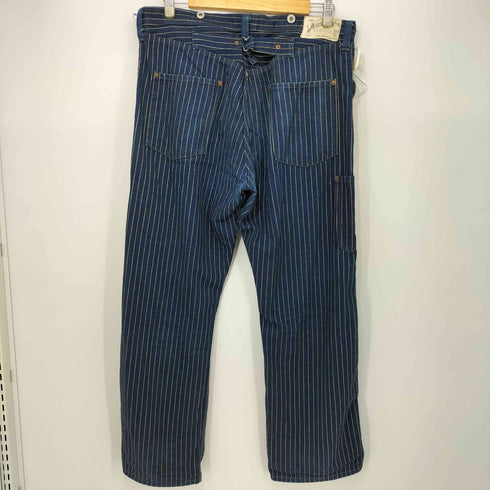 ウエアハウス WAREHOUSE WABAH DENIM WORK PANTS ウォバッシュ デニム ストライプ ワーク パンツ メンズ US:34-35