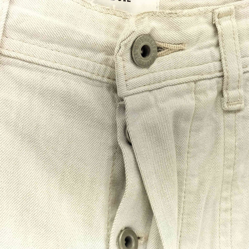 ジョンブル Johnbull 8オンスホワイトデニムハードワーカーデッキパンツ レディース JPN:M