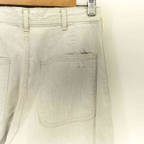 ジョンブル Johnbull 8オンスホワイトデニムハードワーカーデッキパンツ レディース JPN:M
