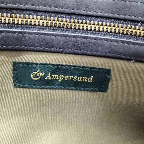 Ampersand レザーショルダーバッグ レディース