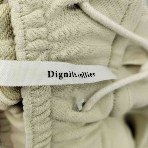ディニテコリエ Dignite Collier ガーメントダイ切替パンツ イージーパンツ レディース FREE