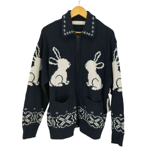 ジーユー GU フルジップニットジャケット メンズ JPN:XL