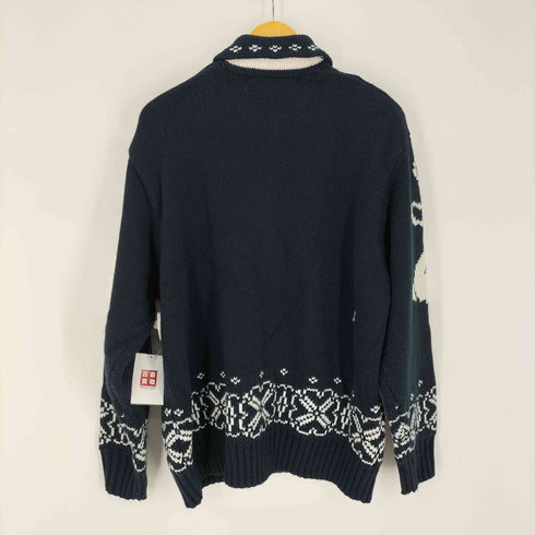 ジーユー GU フルジップニットジャケット メンズ JPN:XL