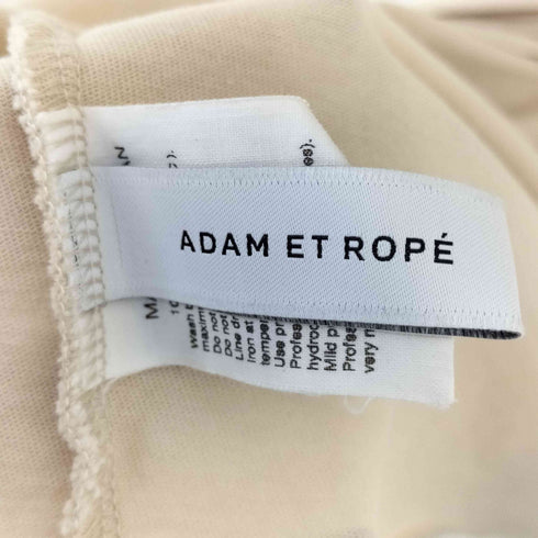 アダムエロペ Adam et Rope コットン バックスリット カットソー ワンピース レディース