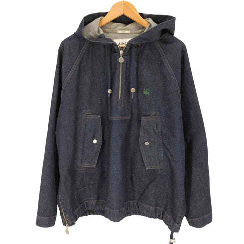 アーペーセー A.P.C. Uni Hooded Cotton Denim Jacket デニム フード ジャケット アノラック メンズ S