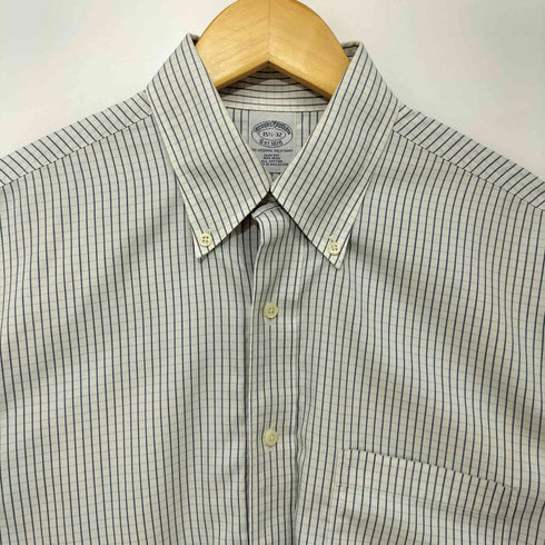 ブルックスブラザーズ BROOKS BROTHERS グラフチェック ボタンダウン ドレスシャツ メンズ 15 1/2 - 32