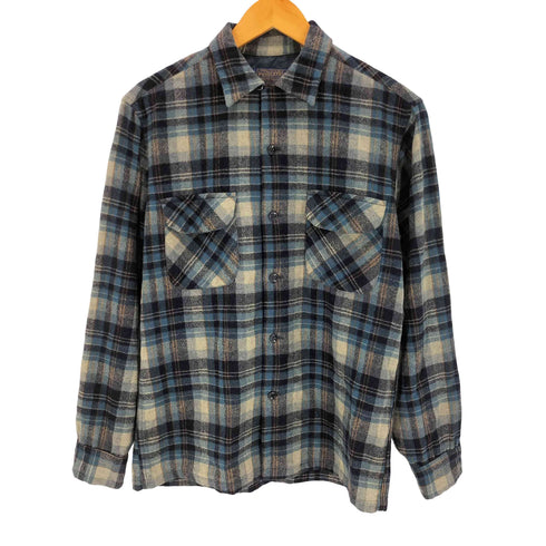 ペンドルトン PENDLETON 70-80s MADE IN USA ポケット フランネル チェックシャツ ボックス メンズ XL