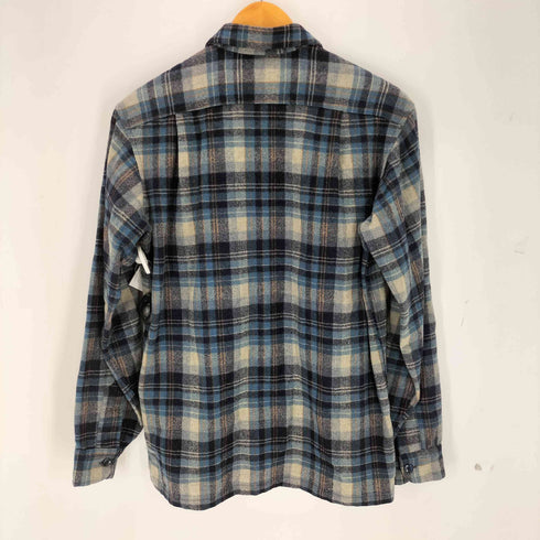 ペンドルトン PENDLETON 70-80s MADE IN USA ポケット フランネル チェックシャツ ボックス メンズ XL