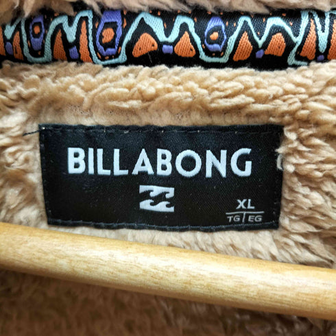 ビラボン BILLABONG アノラック フリース パーカー メンズ import:XL