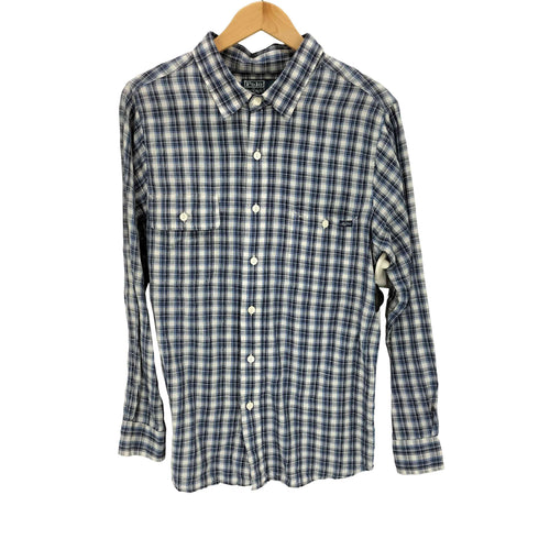 ポロバイラルフローレン Polo by RALPH LAUREN ガチャポケ 長袖 チェックシャツ ポニー無 メンズ XXL