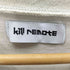 killremote キルリモート 200205 レイヤード スリーブ プリント ボックス Tシャツ ワッフル サーマル カットソー レディース ONE SIZE