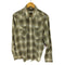 BUCK MASON ウール混 チェック ウエスタンシャツ メンズ import:M