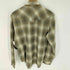 BUCK MASON ウール混 チェック ウエスタンシャツ メンズ import:M