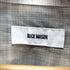 BUCK MASON ウール混 チェック ウエスタンシャツ メンズ import:M