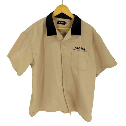 エクストララージ XLARGE 半袖シャツ TWO FACE OPEN COLLAR S/S SHIRT メンズ import:XL