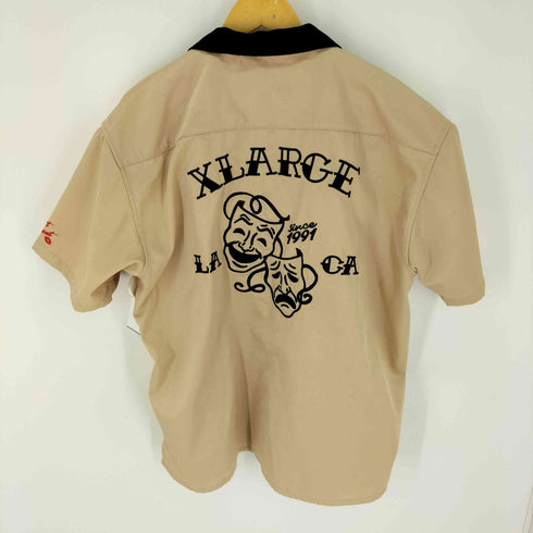 エクストララージ XLARGE 半袖シャツ TWO FACE OPEN COLLAR S/S SHIRT メンズ import:XL