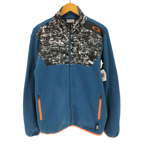 オークリー OAKLEY 異素材切替 フリース ジャケット POLARTEC ポーラテック メンズ L