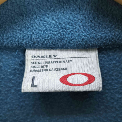 オークリー OAKLEY 異素材切替 フリース ジャケット POLARTEC ポーラテック メンズ L
