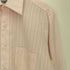 シアーズ Sears 70S PERMA-PREST 襟芯 ドット L/S ポリ シャツ メンズ 15 34-35